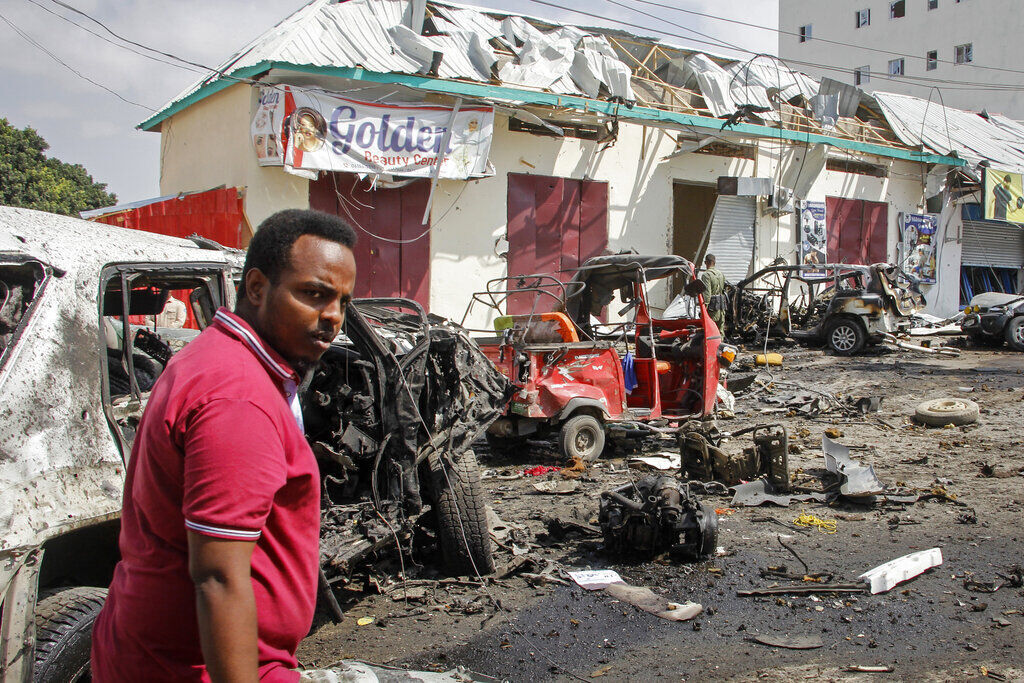APTOPIX Somalia Explosion